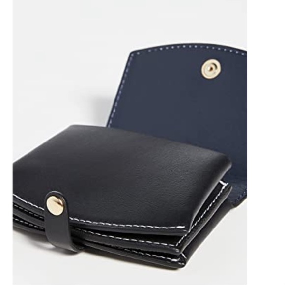 NEW Wandler Black Compact Wallet-Made in Italy - Picture 6 of 16